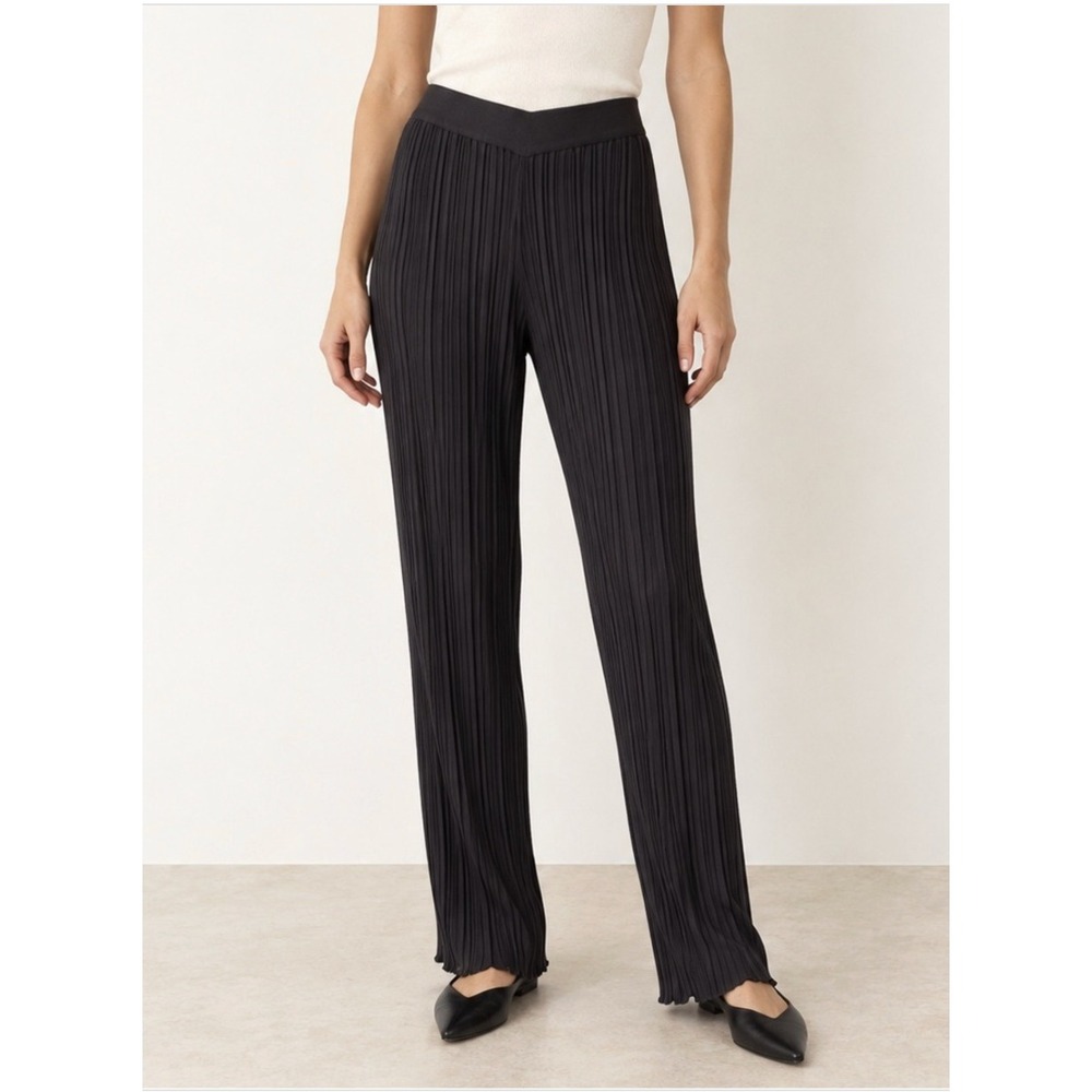 Just Female Aria Knit Pull On Pants Women's M Gray Quiet Luxury